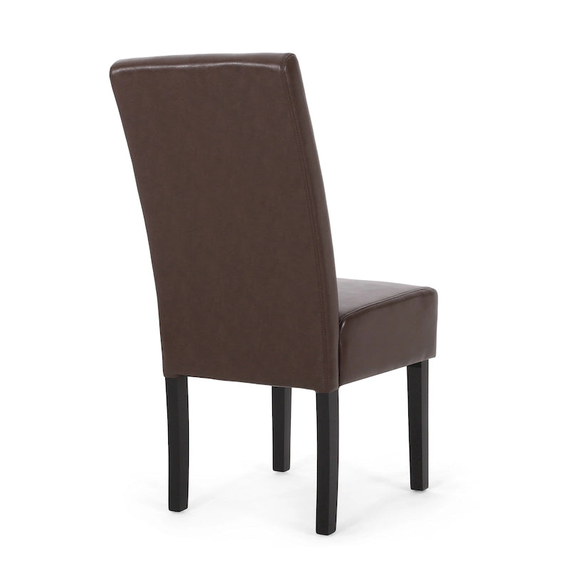 Chaises de salle à manger capitonnées à motifs (Lot de 4) par