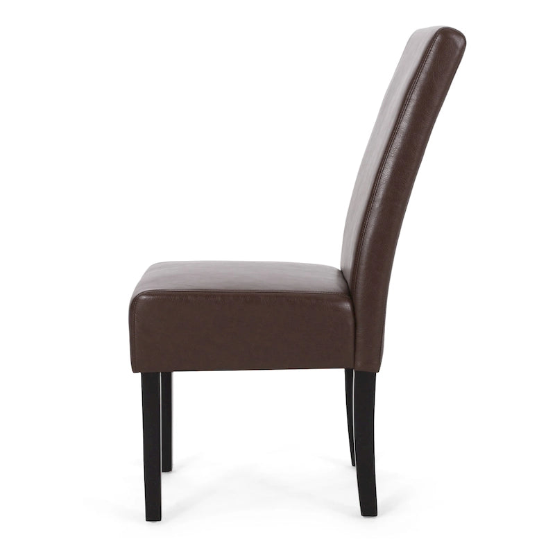 Chaises de salle à manger capitonnées à motifs (Lot de 4) par