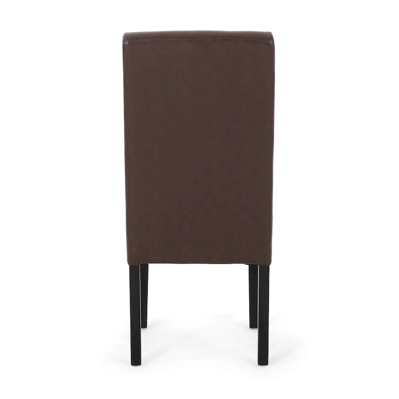 Chaises de salle à manger capitonnées à motifs (Lot de 4) par