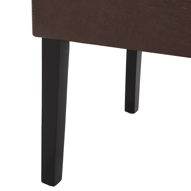 Chaises de salle à manger capitonnées à motifs (Lot de 4) par
