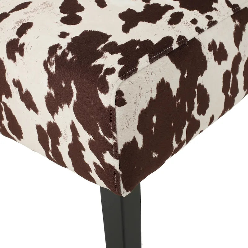 Chaises de salle à manger capitonnées à motifs (Lot de 4) par