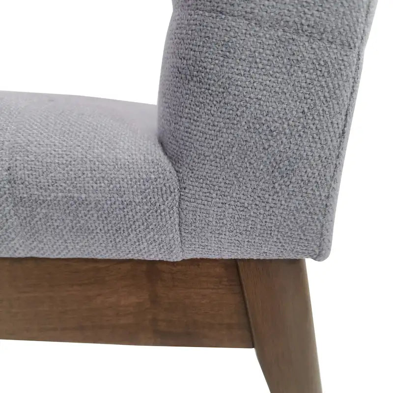 Chaises de salle à manger tapissées avec coutures verticales (lot de 6) par