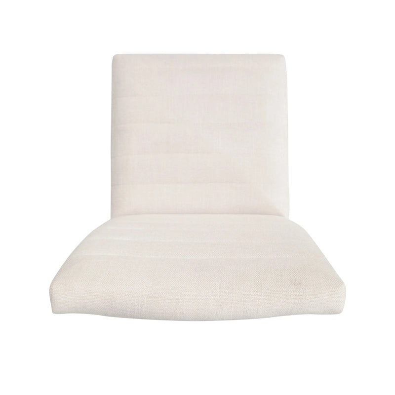 Chaises de salle à manger tapissées avec coutures verticales (lot de 6) par