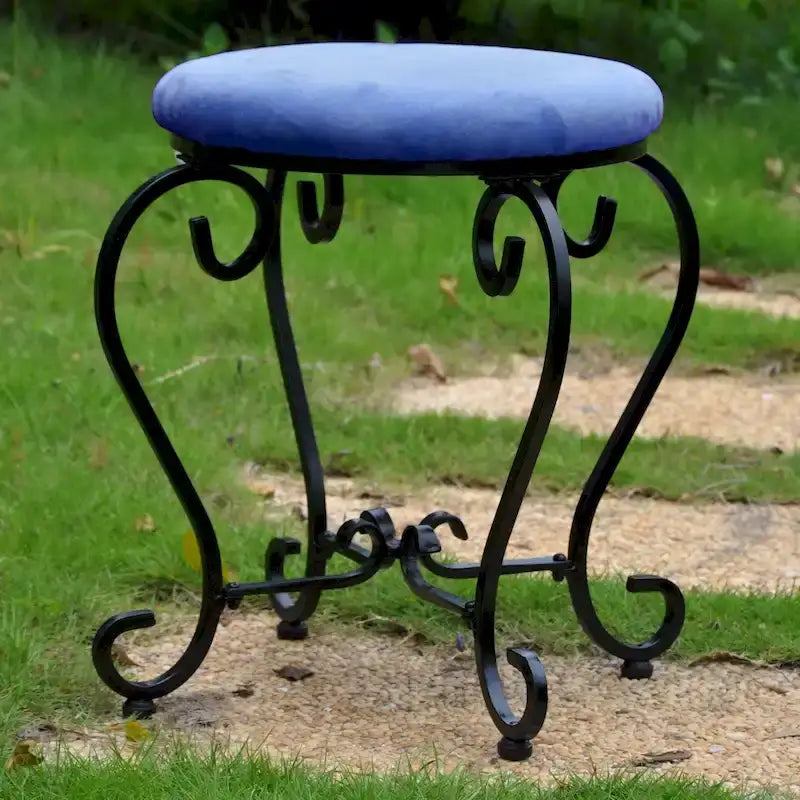 Tabouret de coiffeuse avec coussin