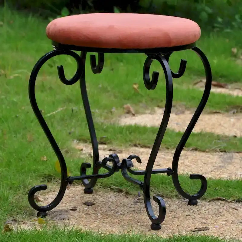 Tabouret de coiffeuse avec coussin