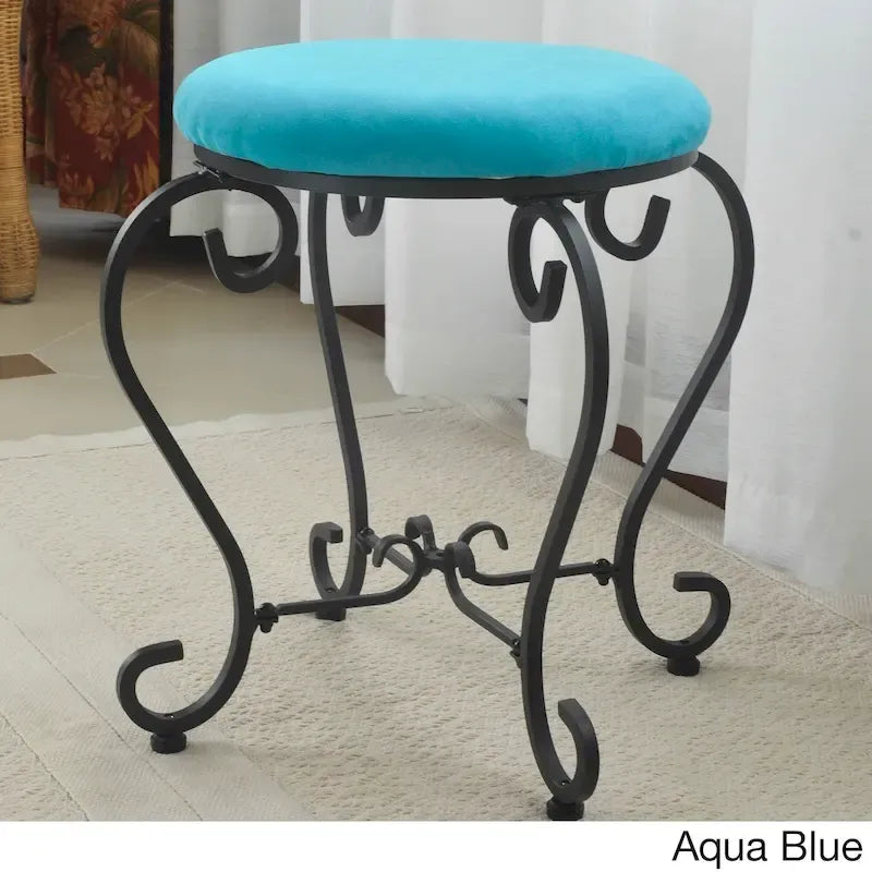 Tabouret de coiffeuse avec coussin