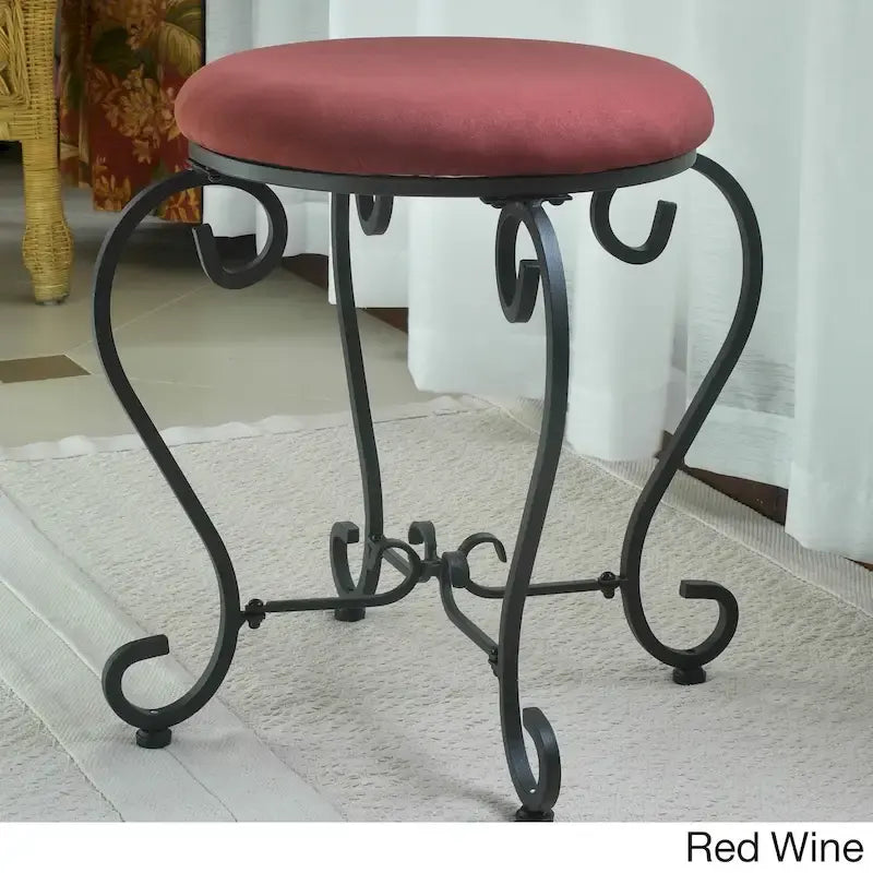 Tabouret de coiffeuse avec coussin