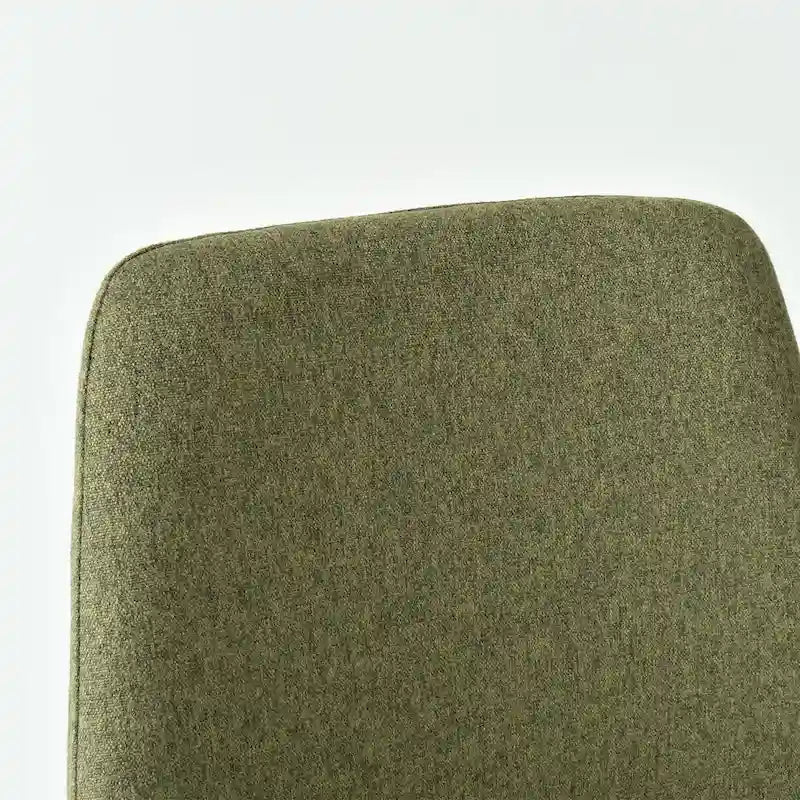 Chaises de salle à manger modernes en tissu (lot de 4) - 34x18x18