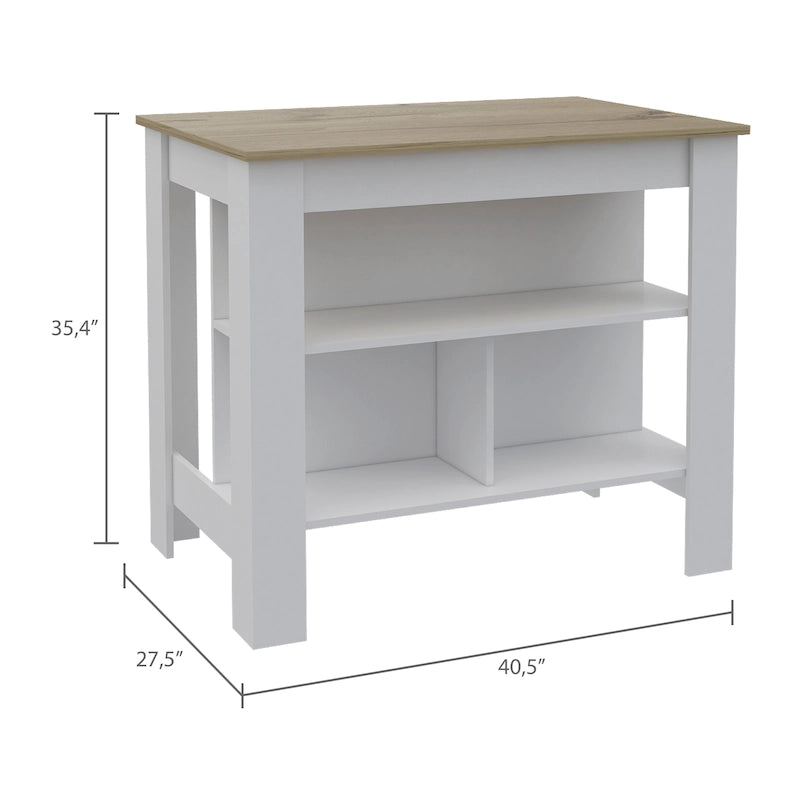 Îlot de cuisine avec surface antibactérienne