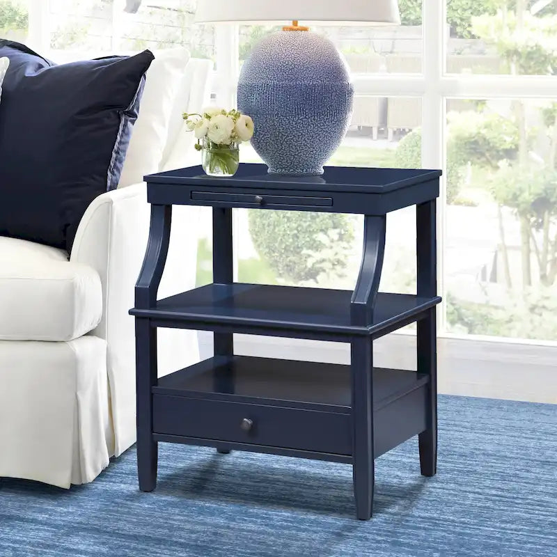 Table de chevet de rangement par