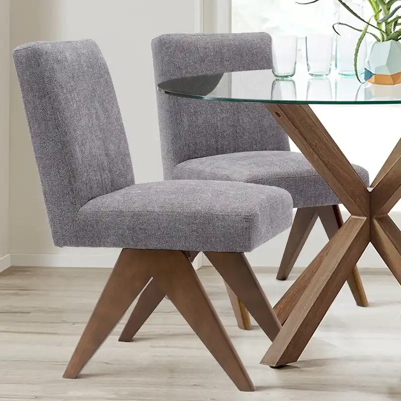 Chaise de salle à manger moderne du milieu du siècle (lot de 2)