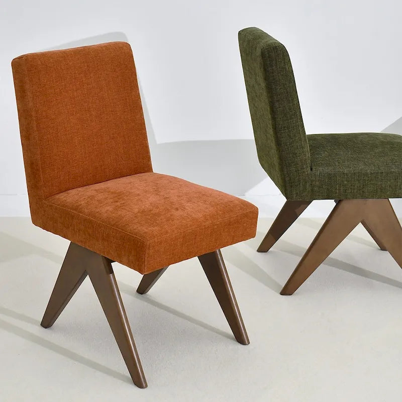 Chaise de salle à manger moderne du milieu du siècle (lot de 2)