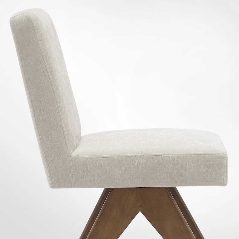 Chaise de salle à manger moderne du milieu du siècle (lot de 2)