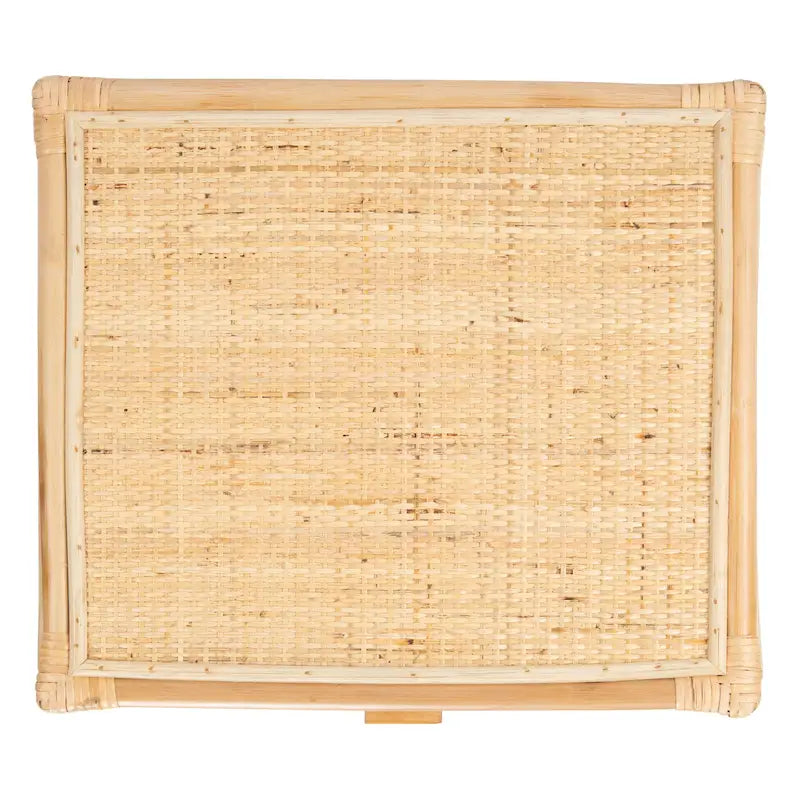 Table de chevet côtière à 1 tiroir et 1 étagère