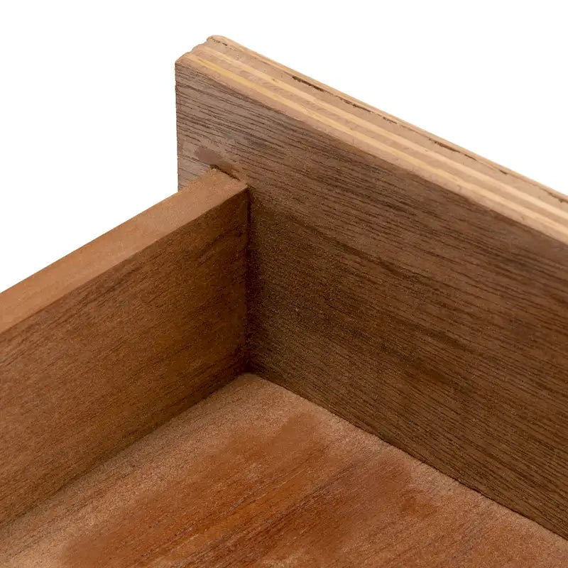 Table de chevet côtière à 1 tiroir et 1 étagère