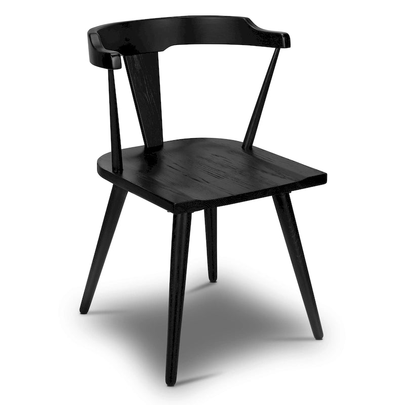 Chaise de salle à manger - Bois de chêne massif