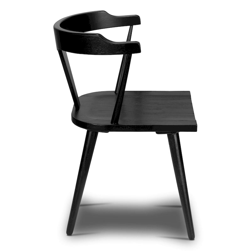 Chaise de salle à manger - Bois de chêne massif