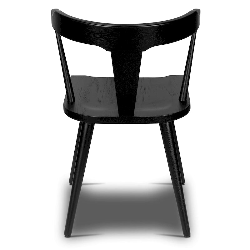 Chaise de salle à manger - Bois de chêne massif