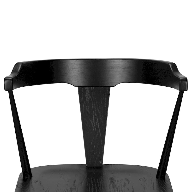 Chaise de salle à manger - Bois de chêne massif