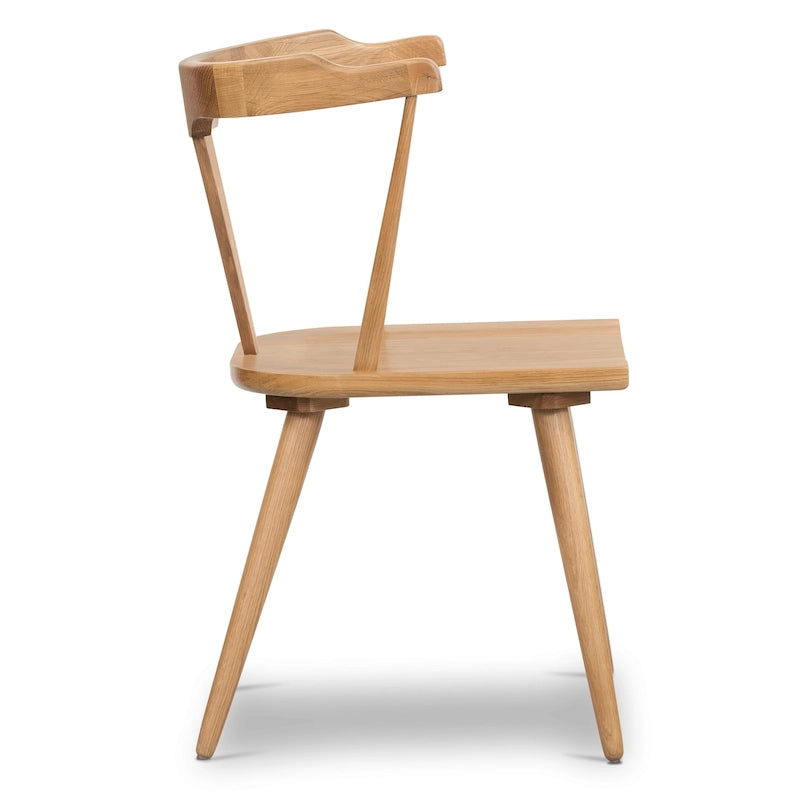 Chaise de salle à manger - Bois de chêne massif