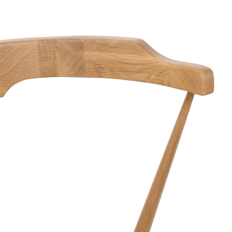 Chaise de salle à manger - Bois de chêne massif