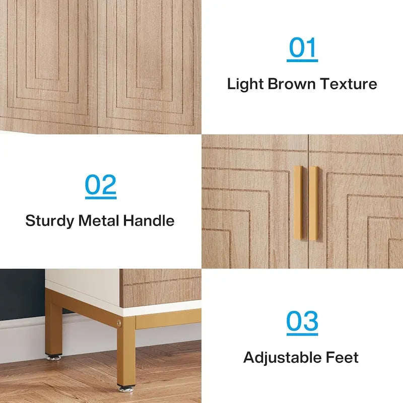 Meuble de rangement pour chaussures d'entrée, capacité 20 paires, organisateur de rangement pour placard